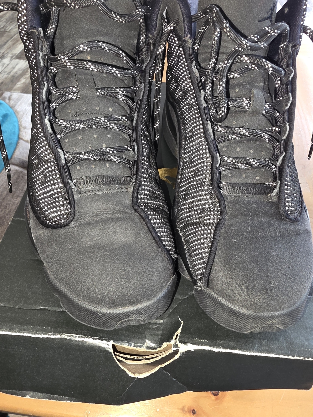 Size 6.5 - Air Jordan 13 Retro Black Cat - Picture 2 of 7